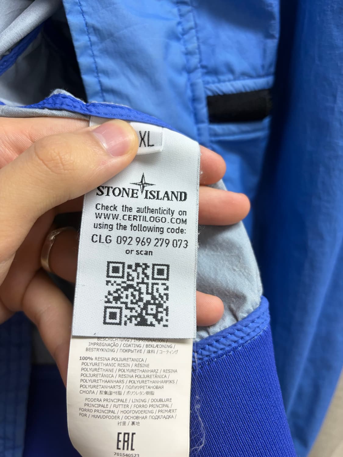 스톤아일랜드 멤브라나 3L TC XL 상품이미지5