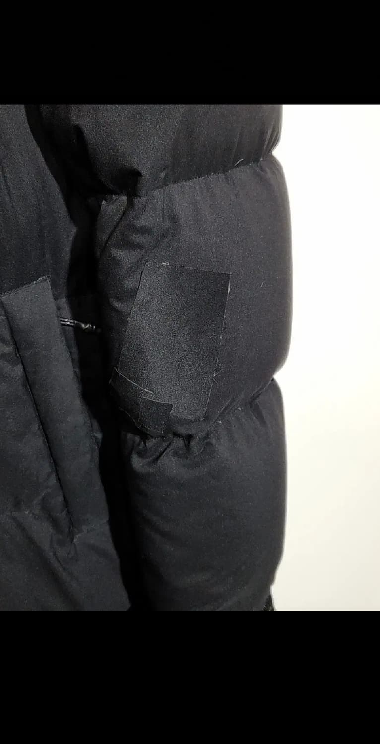 (XL) 노스페이스 롱패딩 점퍼 블랙 오리털 다운코트 후드  상품이미지6