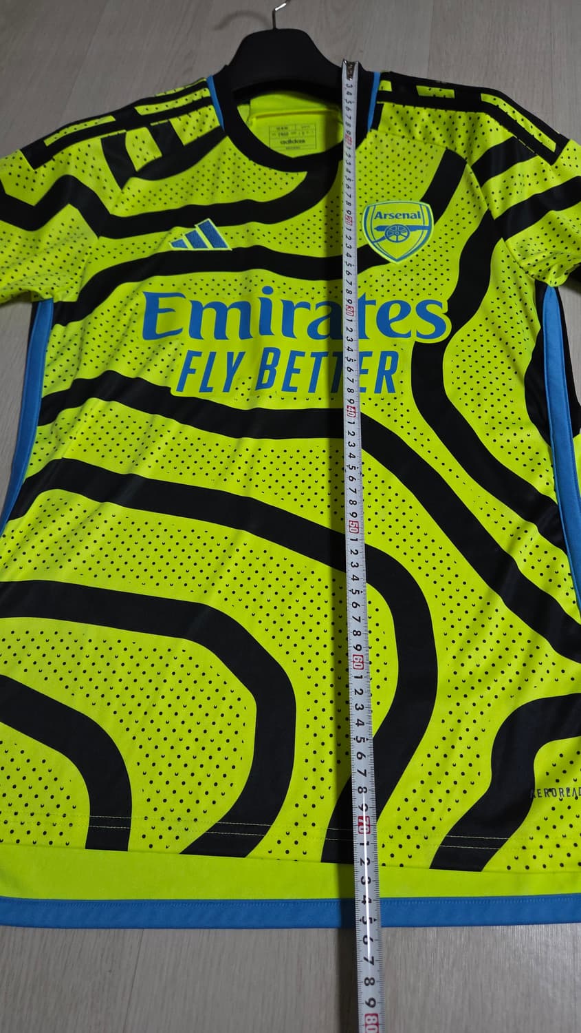 (착샷) 아스날 유니폼 져지 23-24 시즌 어웨이  상품이미지8