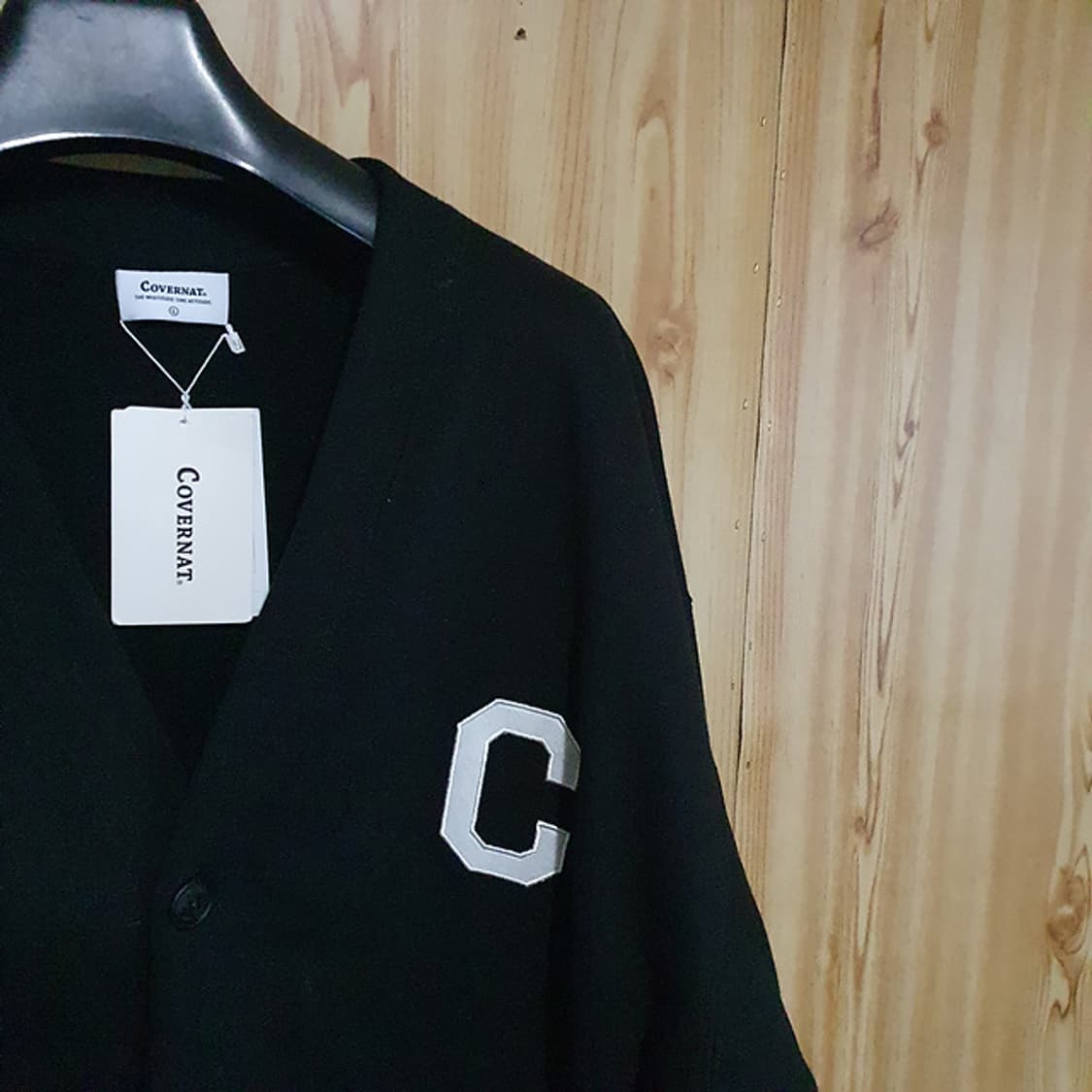 커버낫 C 로고 오버핏 가디건자켓 L 새상품 상품이미지2