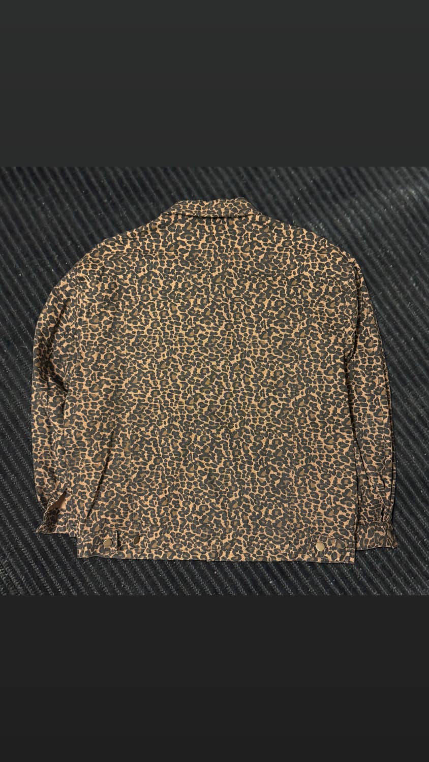 빈티지 레오파드(호피) 트러커 자켓 상품이미지2