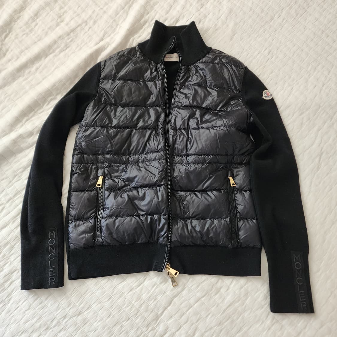 전시품급 24FW 몽클레어 여성 패딩 니트 가디건 S 상품이미지1