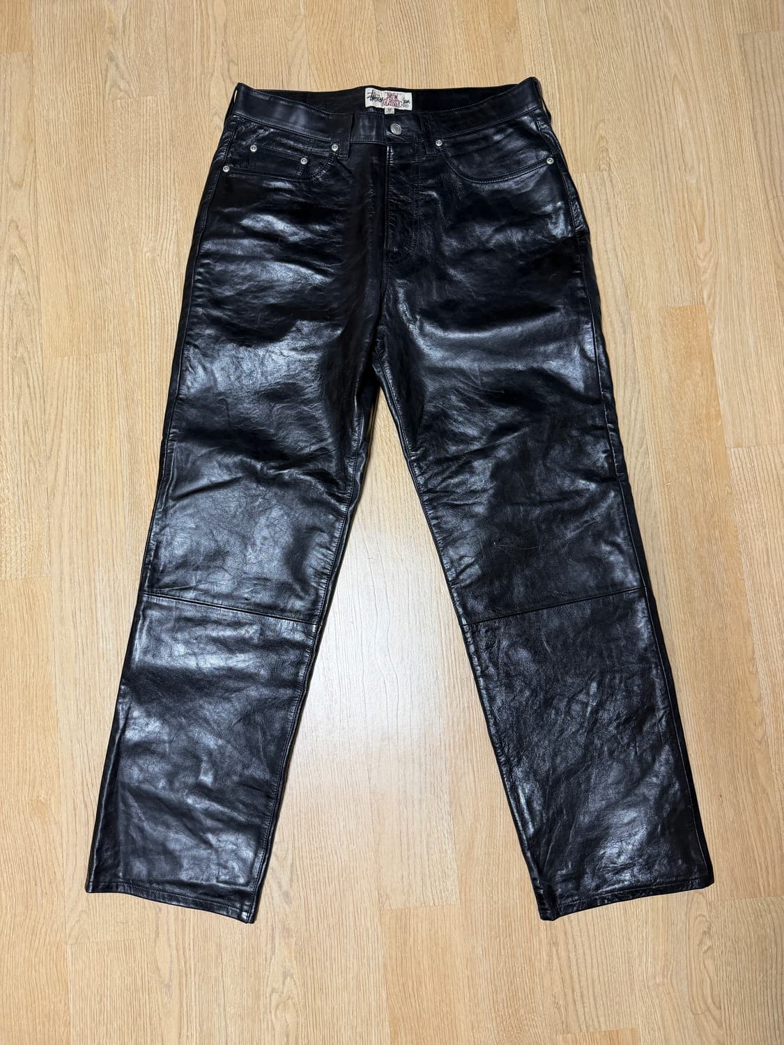 스투시 뉴클래식 가죽팬츠 상품이미지6