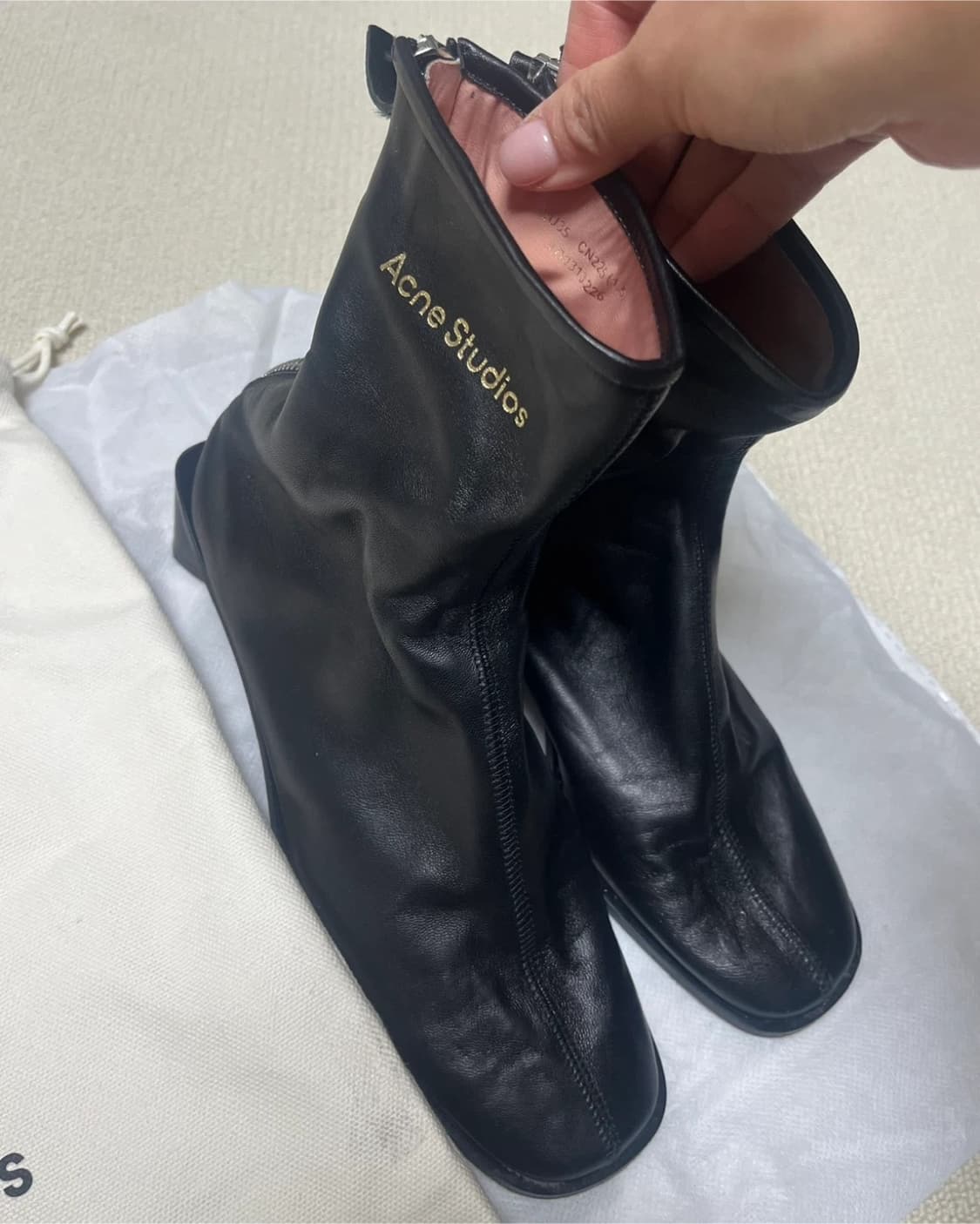 아크네 스튜디오 베르틴 부츠 블랙 35 상품이미지4
