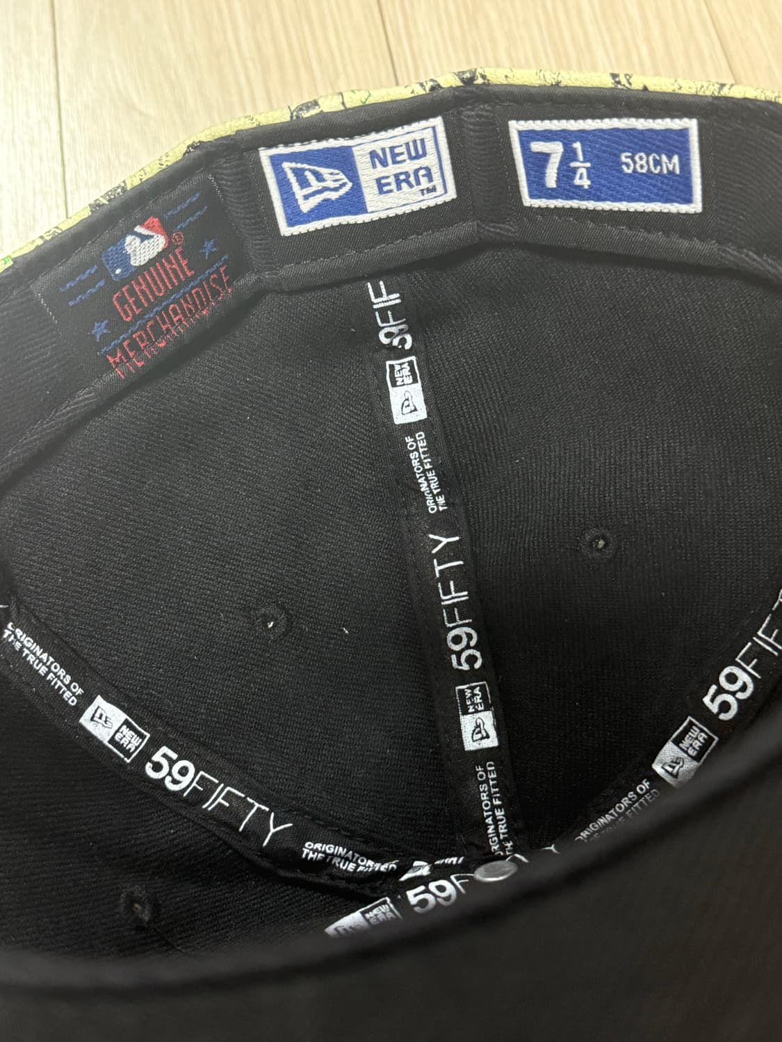 New Era 59FIFTY MLB 💲프린트 Yankees 스냅백 상품이미지8