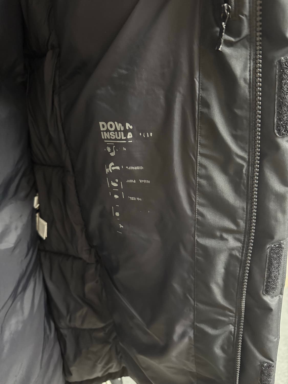 노스페이스 롱패딩 블랙 S 상품이미지8