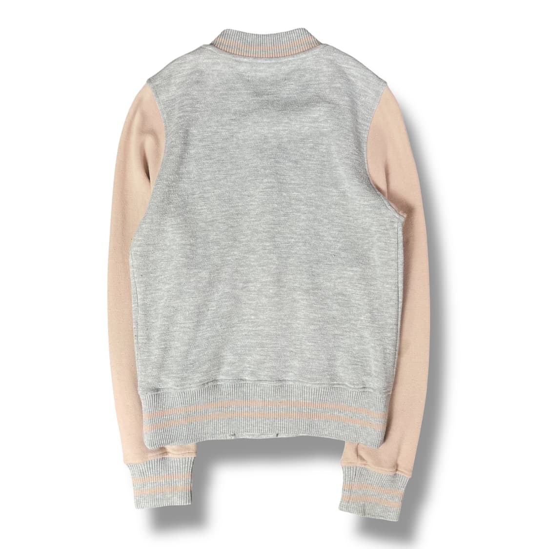 콜자 빅 자수 로고 핑크 바시티 자켓 M 상품이미지2