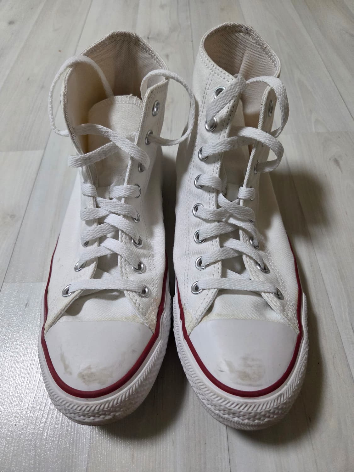 컨버스 척 테일러 올스타 하이 클래식 옵티컬 화이트 275 상품이미지2