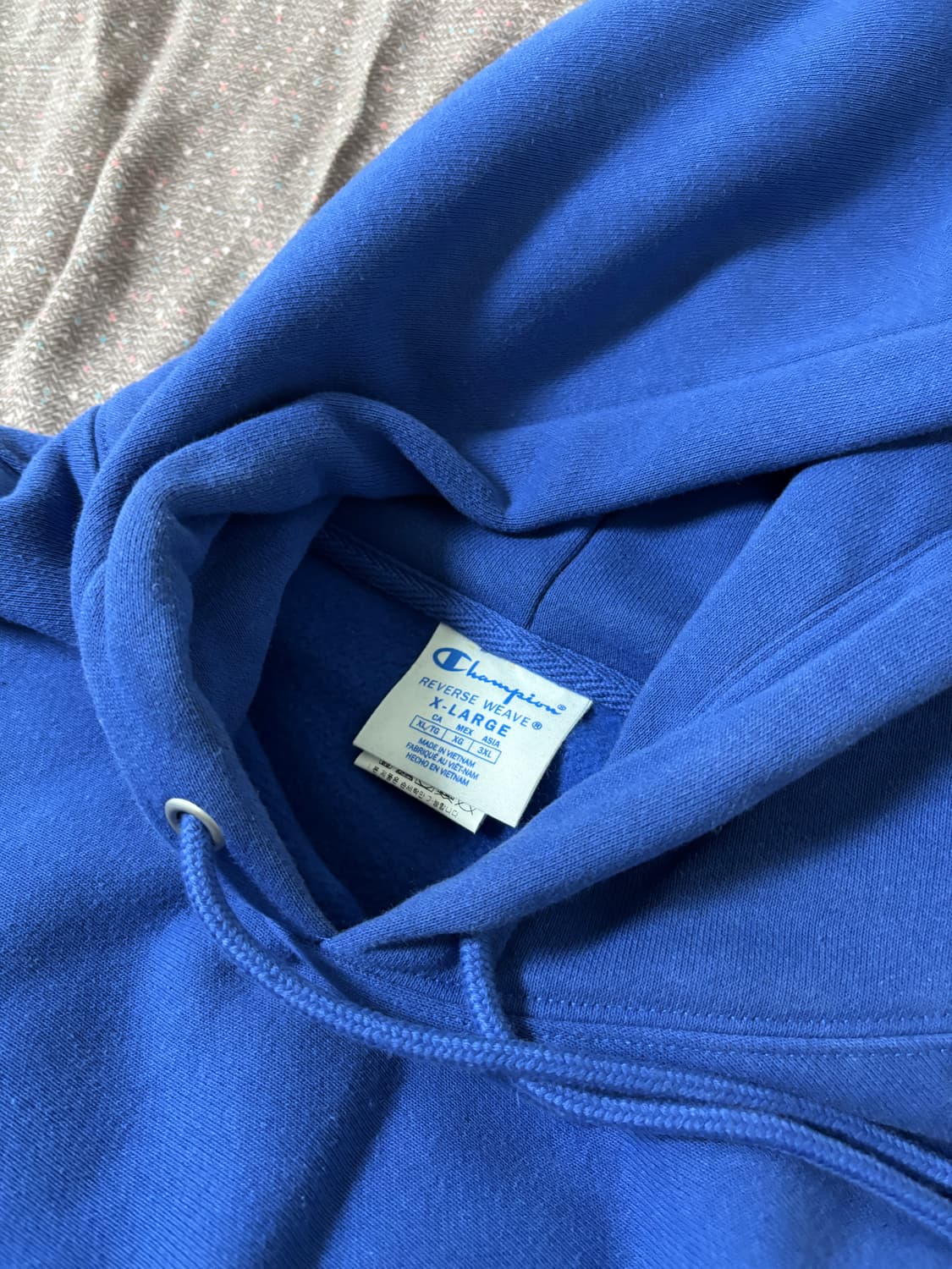 챔피온 리버스위브 c로고 후드 xl 상품이미지3