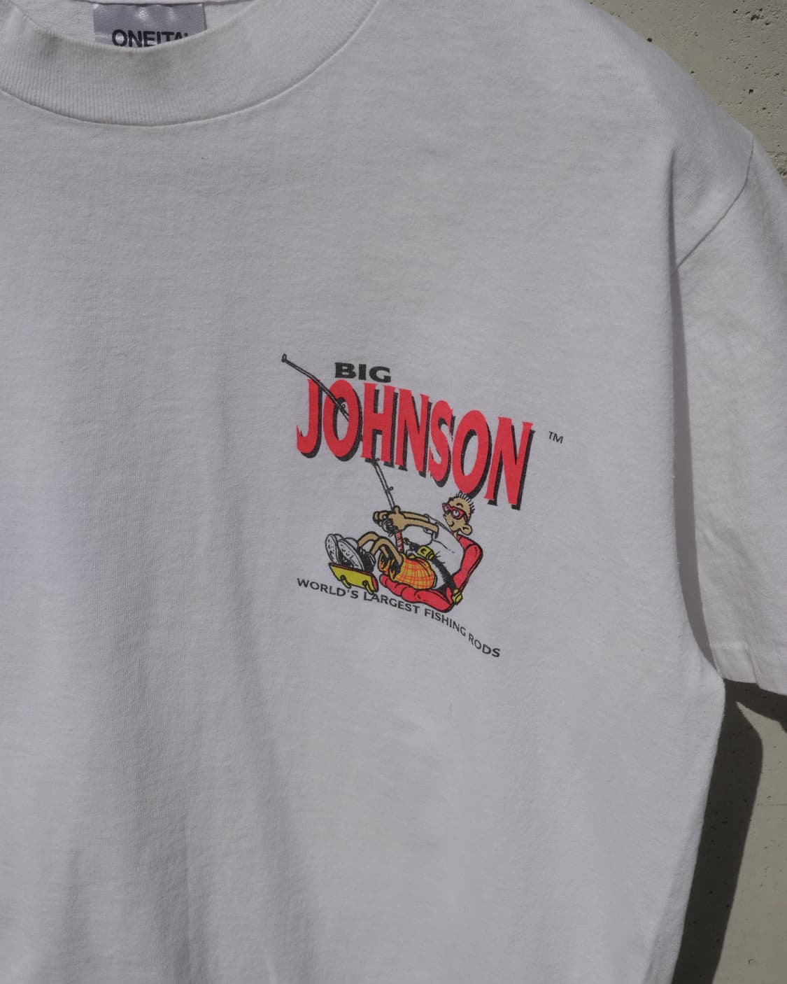 90s big johnson fishing lord 빈티지 티셔츠 상품이미지2