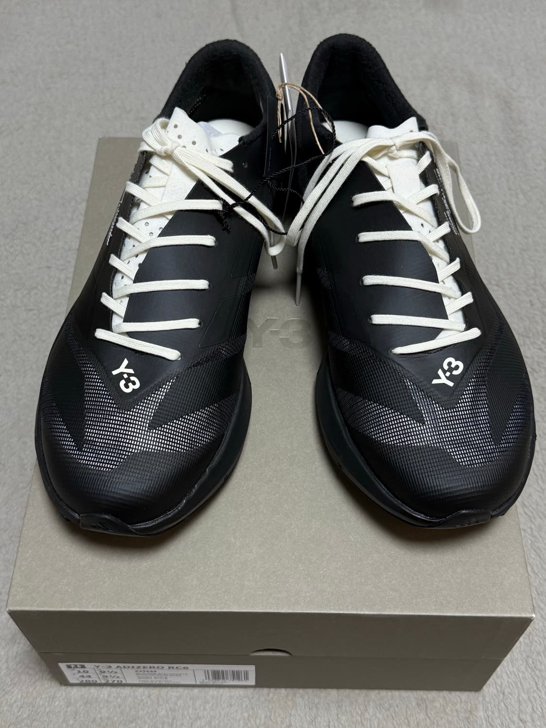 Y-3 아디제로 RC6 블랙 오프 화이트 (KJ3444) 상품이미지1