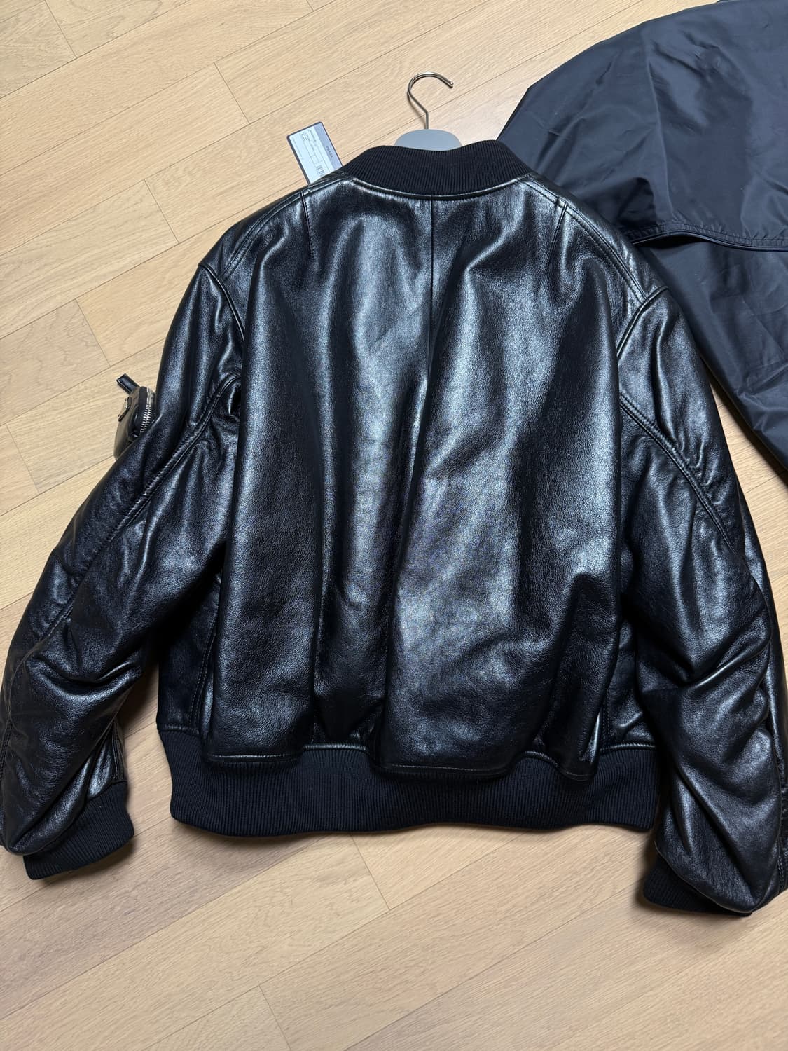 [48] 프라다 라프시몬스 나파레더 봄버 상품이미지2