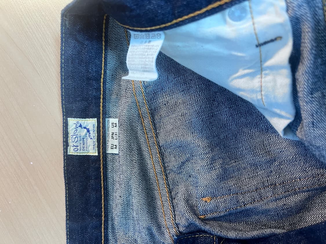 오어슬로우 105 스탠다드 셀비지 데임 원워시 상품이미지5