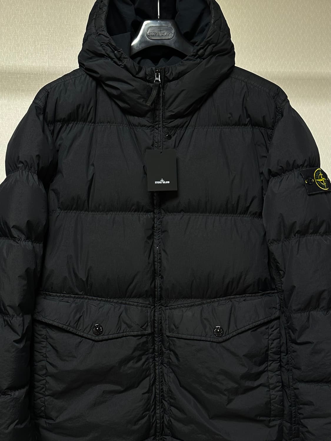 스톤아일랜드 크링클랩스 패딩 24fw XXL(105-110) 국내판 상품이미지1