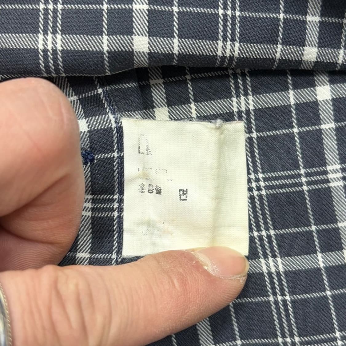 아쿠아스큐텀 체크 셔츠 v2364 상품이미지6