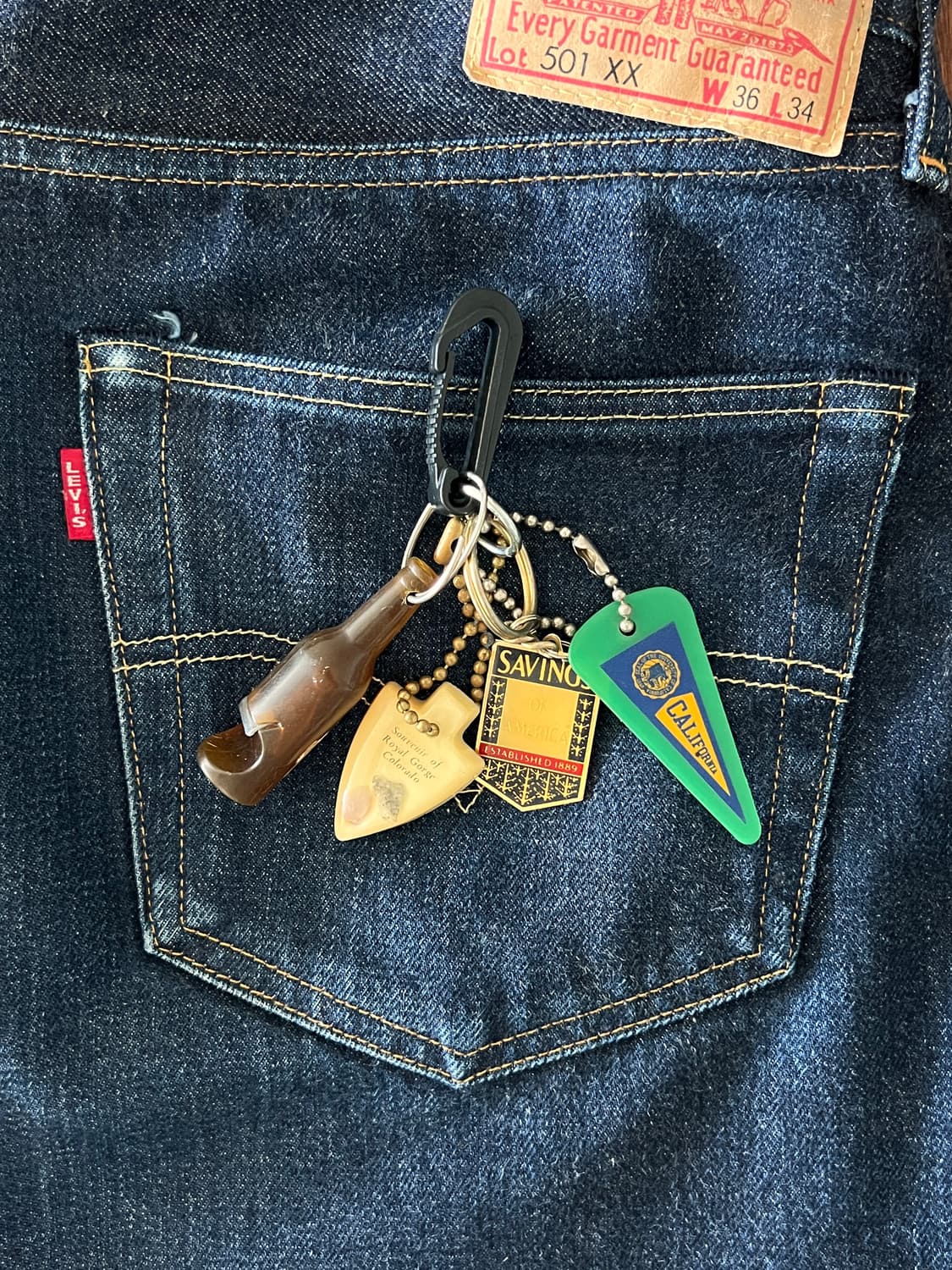 90s vtg USA keychain set 상품이미지1