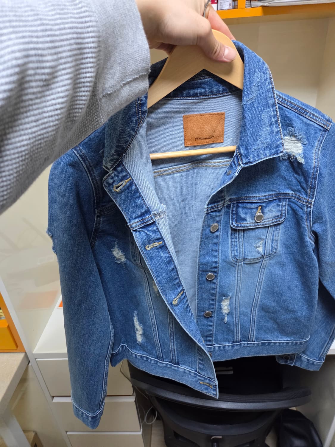 여성 데님자켓 상품이미지2