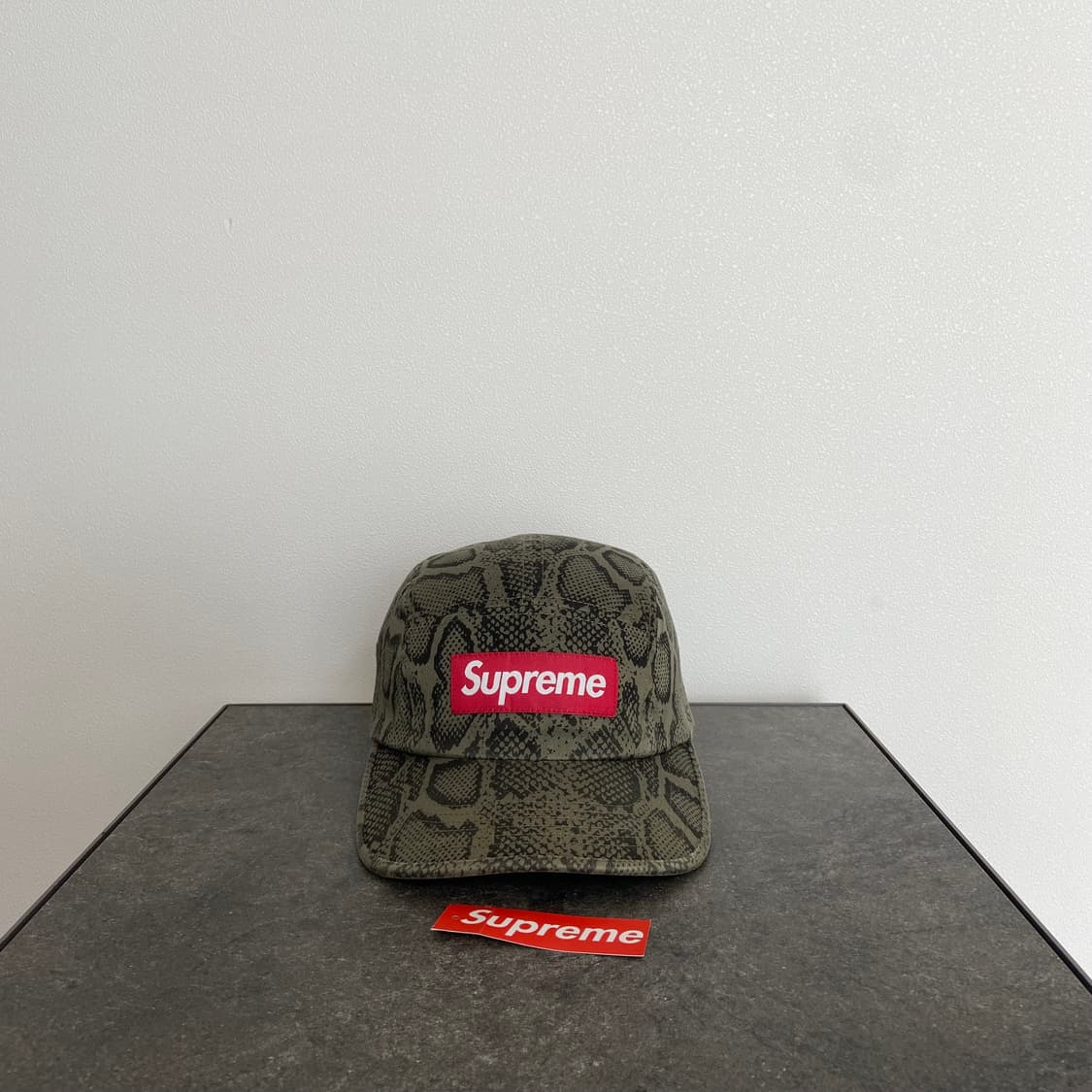 (OS) 슈프림 박스로고 캠프캡 모자 24SS 스네이크 상품이미지1