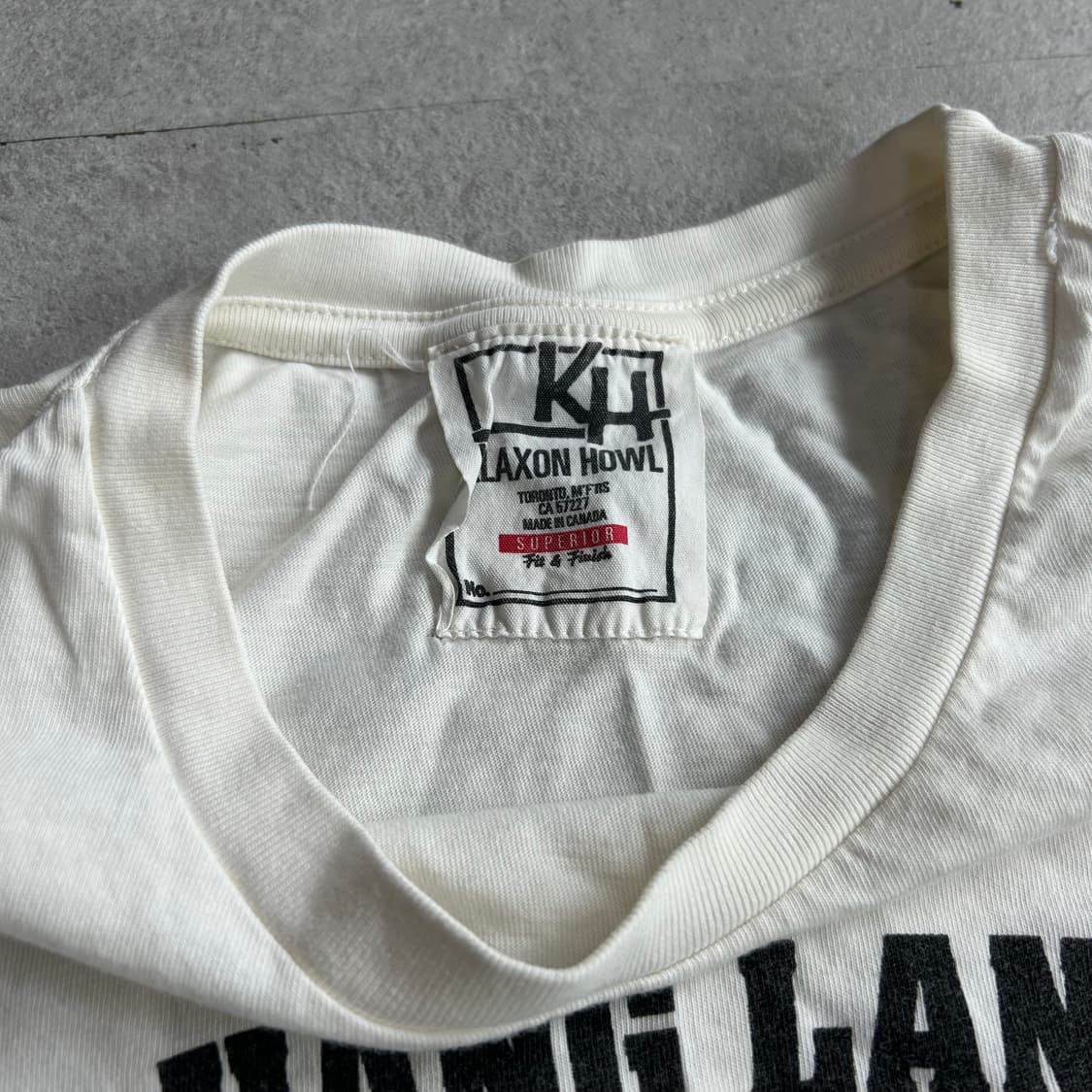 90s USA 싱글스티치 빈티지 반팔티 L 상품이미지3