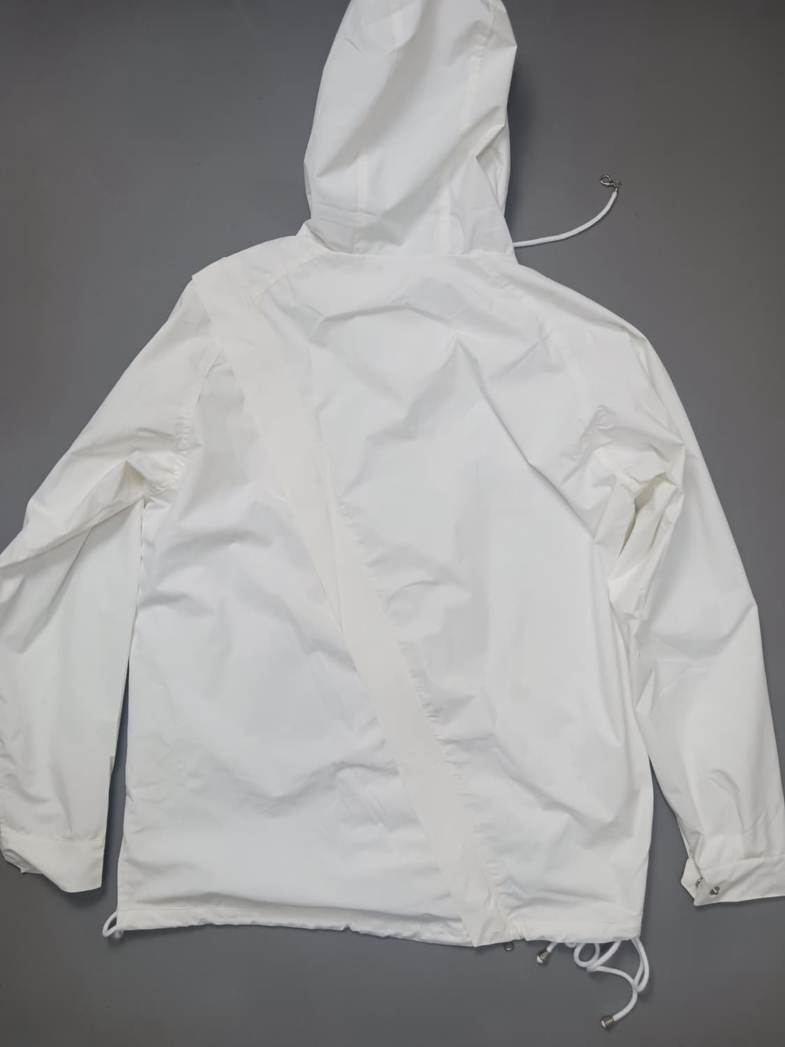 [XL] 지블랙 스탠다드 사선 아노락 자켓 오버핏 상품이미지8