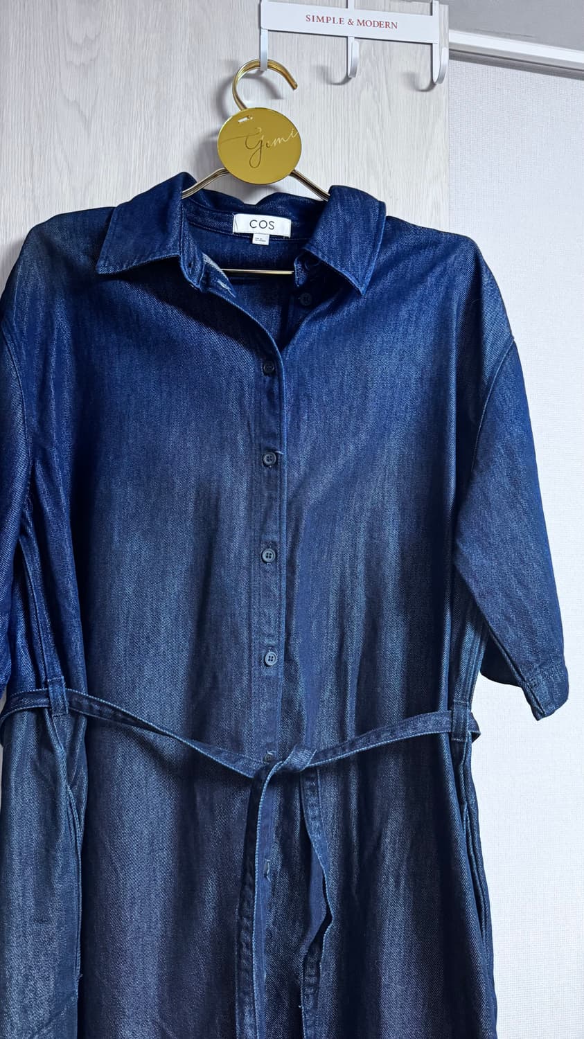 COS 데님 셔츠 원피스 사이즈 40 상품이미지2