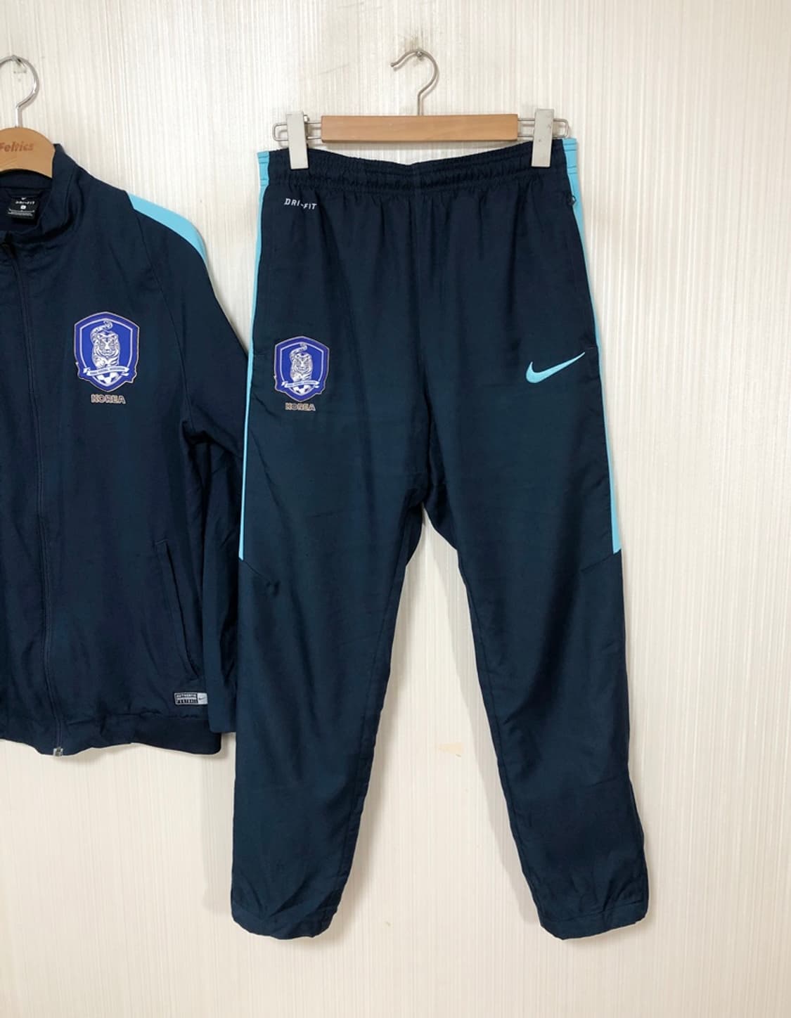 나이키국대 국대KOREA 16-18 축구국대 우븐트레이닝자켓/팬츠 L 상품이미지7