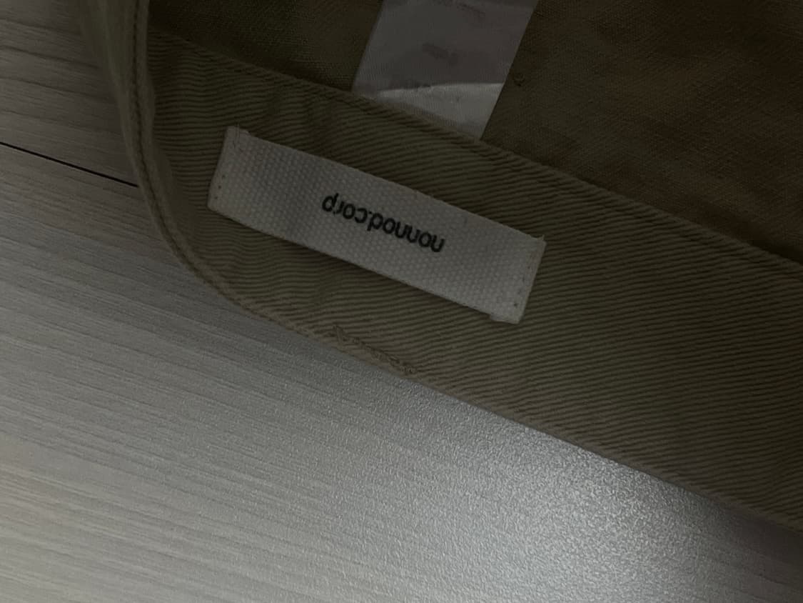 (2) 논노드 더블포켓 트윌팬츠 베이지 상품이미지2