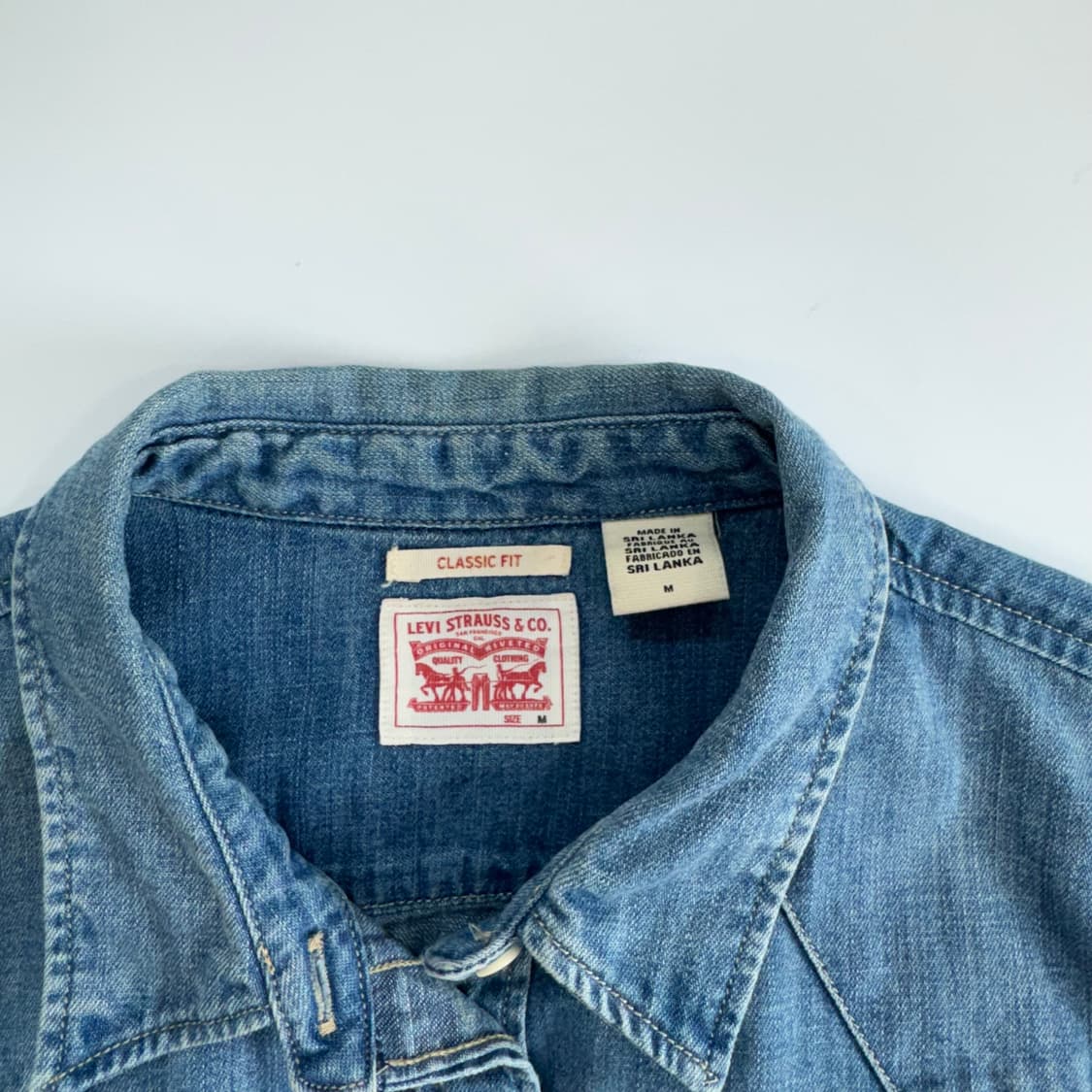 Levis 리바이스 데님 셔츠 상품이미지5