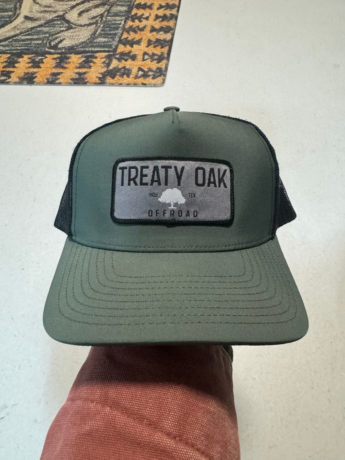 Treaty oak 오프로드 빈티지 트러커캡 모자 볼캡 스냅백 미군 상품이미지1