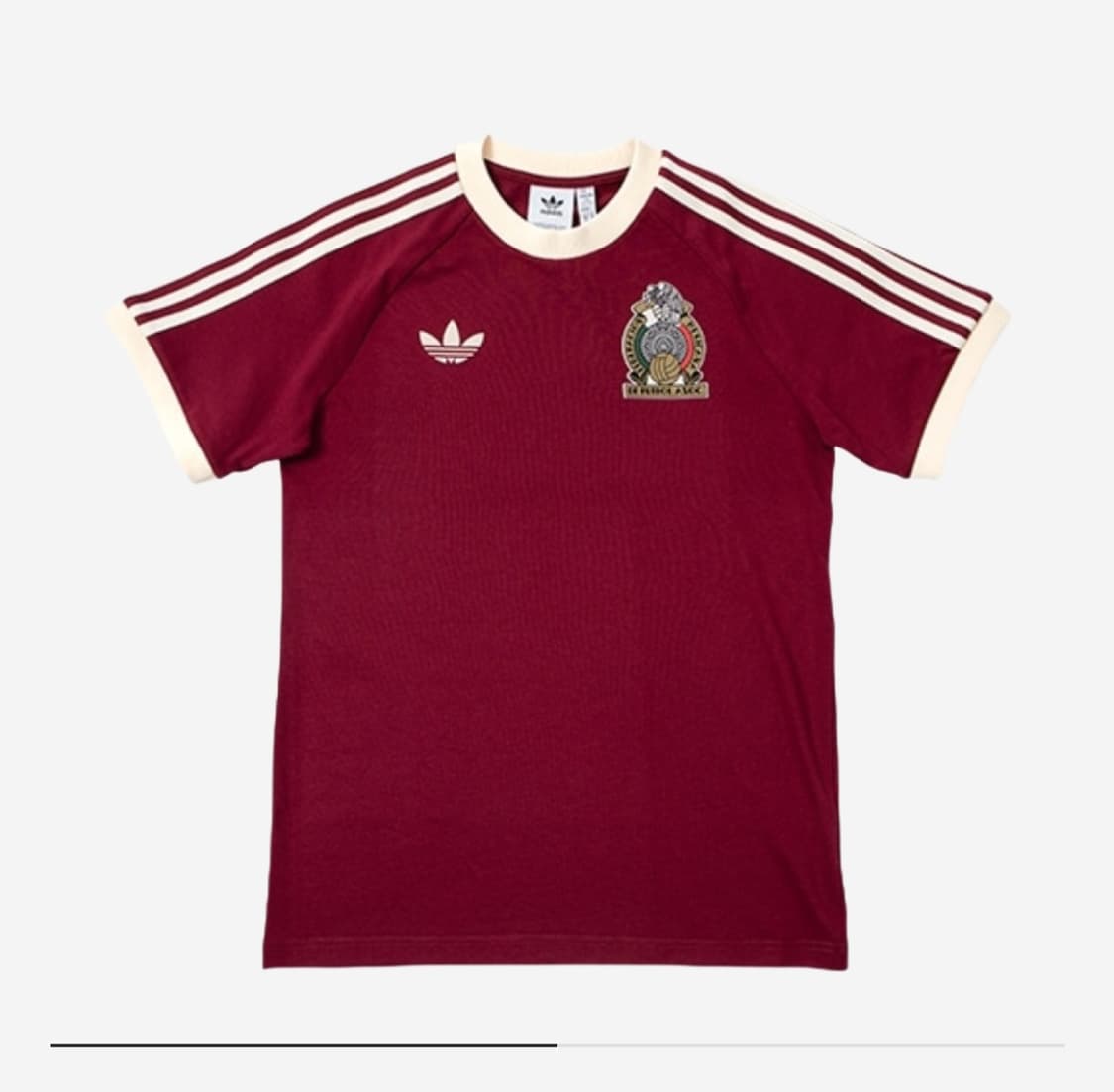 (새상품) 아디다스 멕시코 아디컬러 3s티셔츠 노블마룬 m 상품이미지1