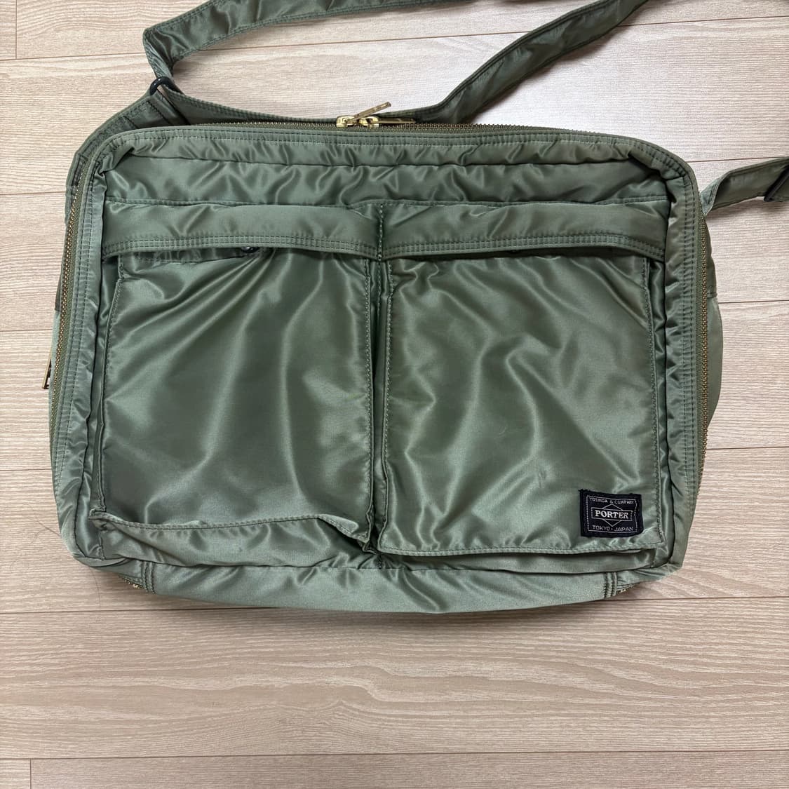 요시다포터 porter 숄더백 XL 서류가방 노트북가방 세이지그린 신형 상품이미지1