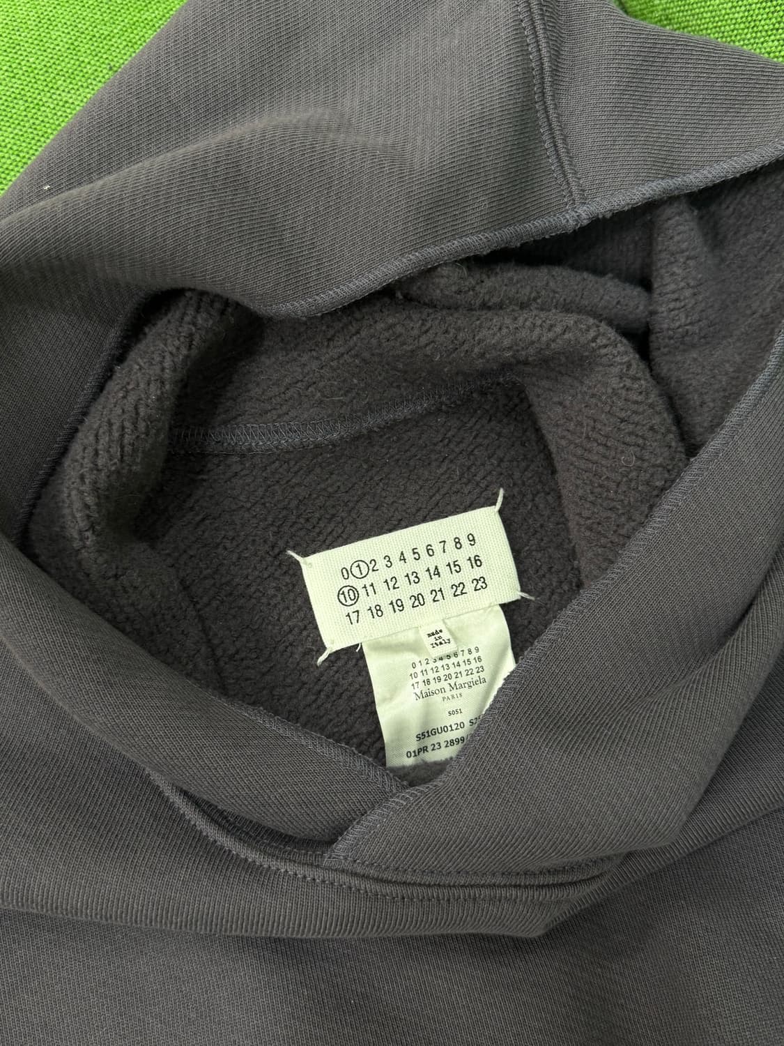 마르지엘라 퍼플 포켓 후드 상품이미지3