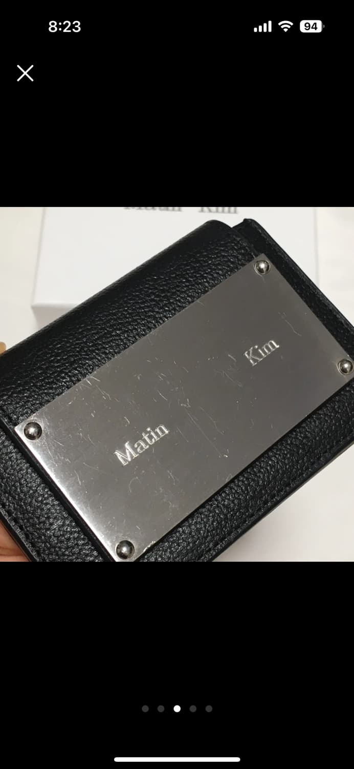 마뗑킴 아코디언 지갑 블랙 상품이미지3