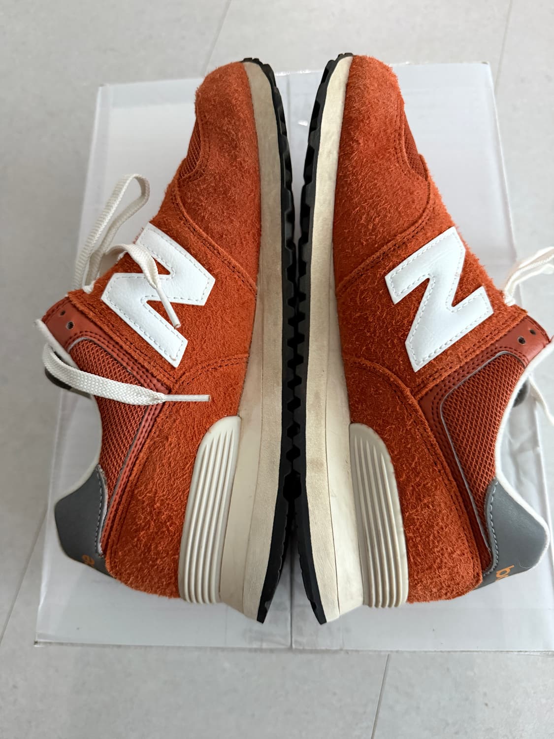 [275] 뉴발란스 574 헤리티지 오렌지 버스트 상품이미지2