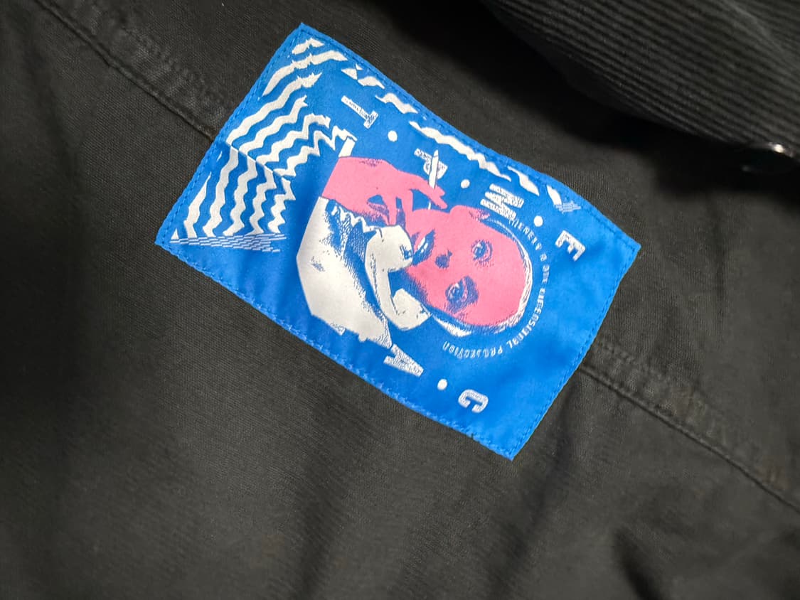 카브엠트 오버다이 코드 버튼 자켓 L 상품이미지3