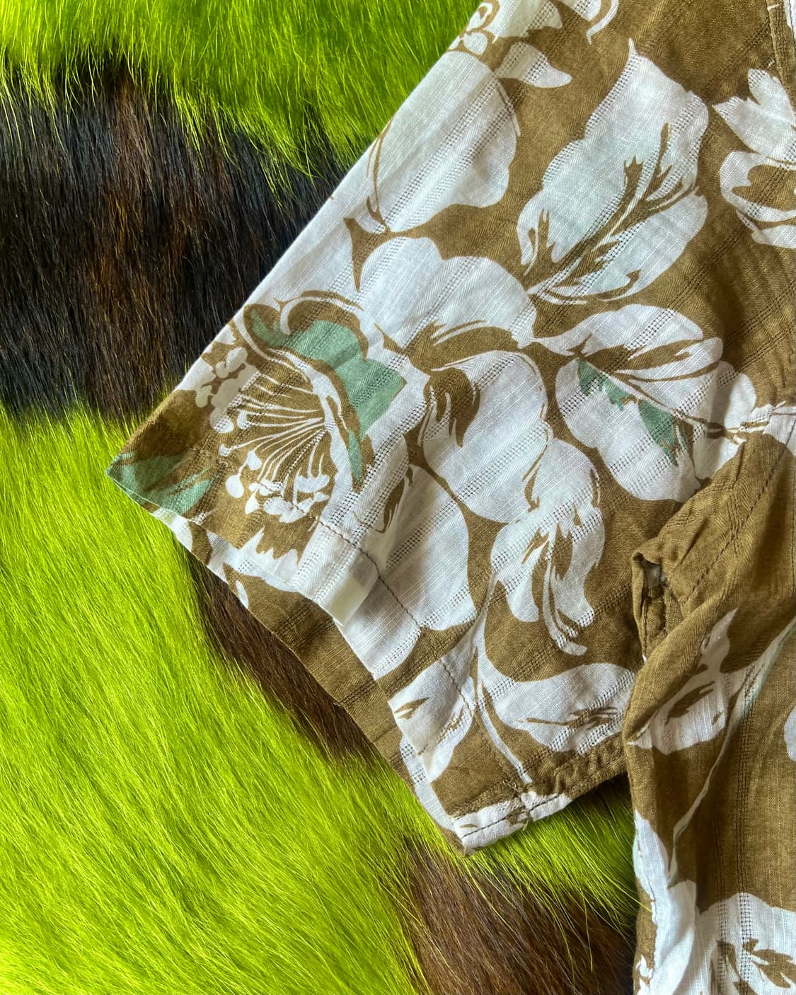 TORNADI MART Floral Pattern 1/2 Shirt 상품이미지6