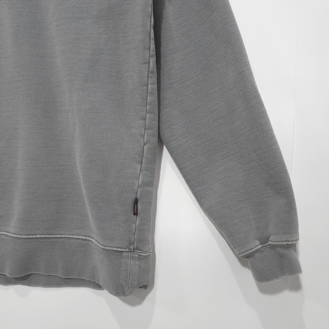 에스피오나지 ESPIONAGE 코튼 크루넥 맨투맨 그레이 XL 상품이미지2