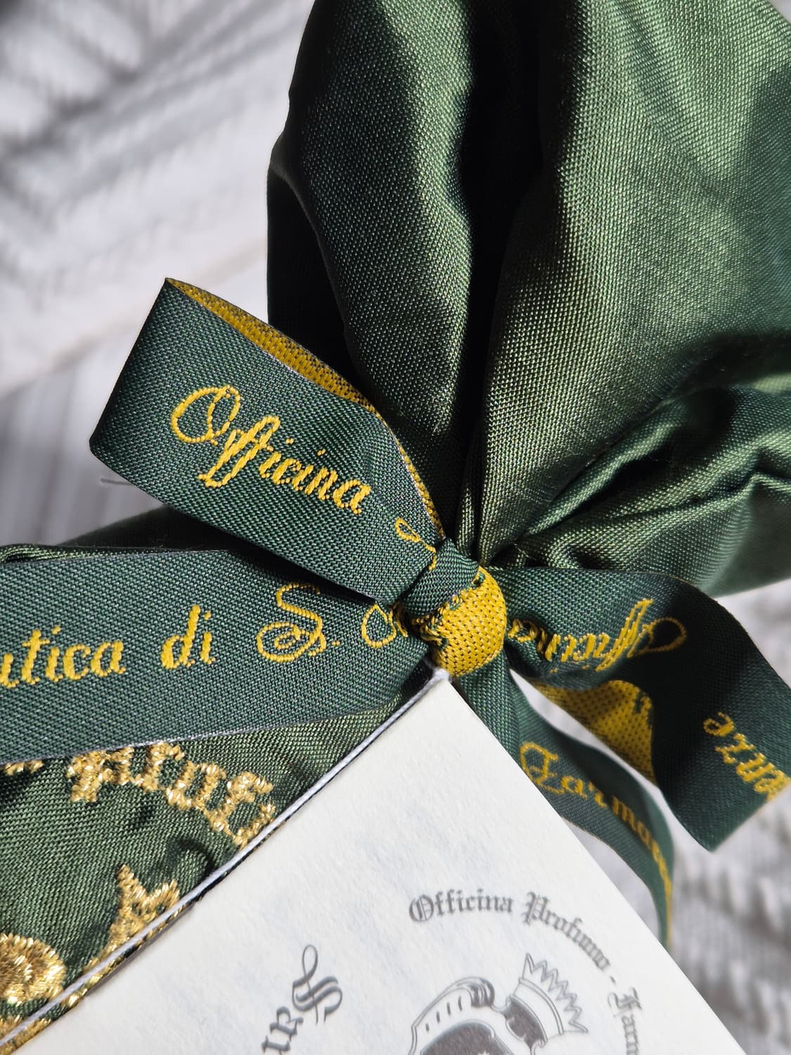 산타마리아노벨라 포푸리 방향제 실크파우치 그린 40g (미개봉) 상품이미지4