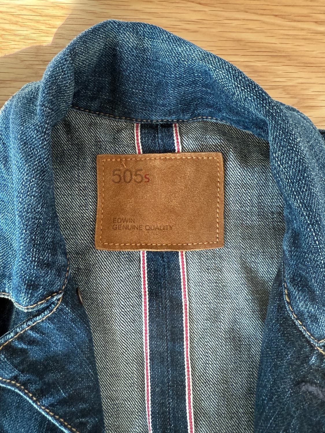 에드윈(EDWIN) 데님 셀비지 커버울 상품이미지9