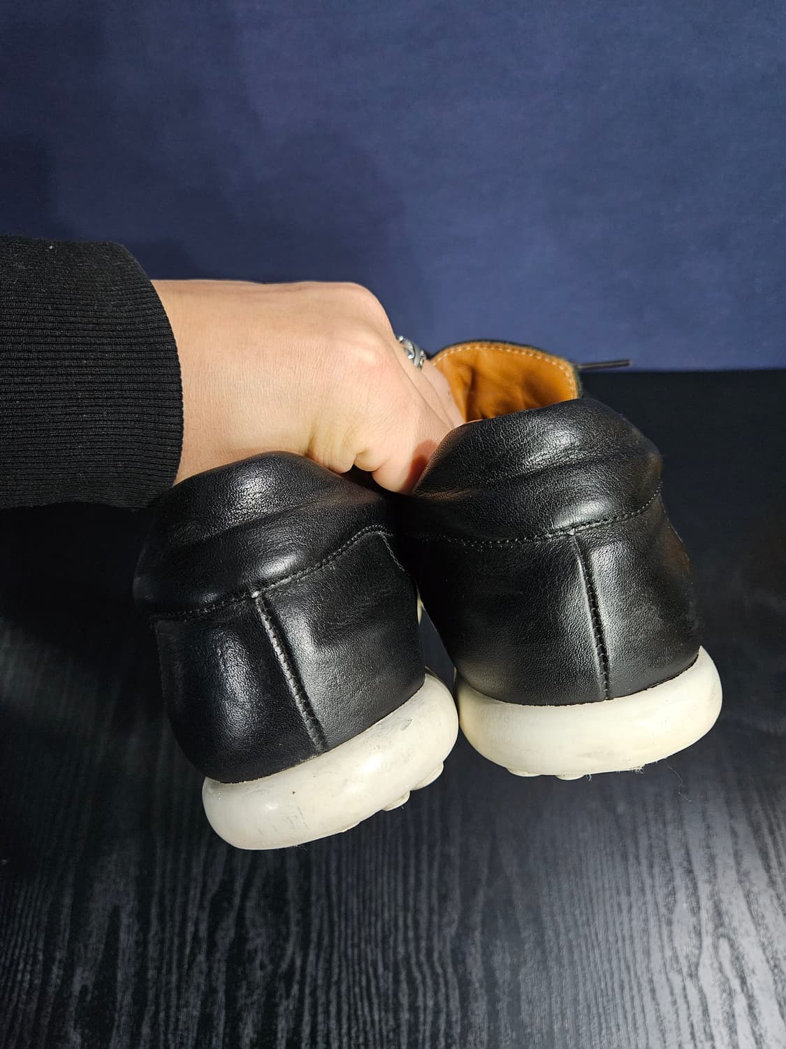 캠퍼 블랙 남성 42 가죽 스니커즈  상품이미지8