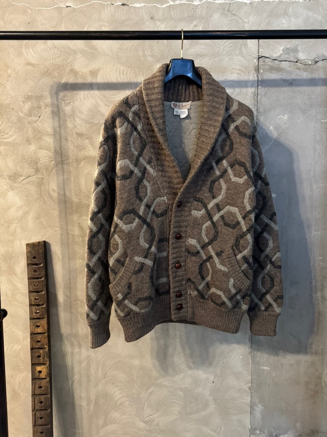 GUCCI 구찌 아카이브 모헤어 숄칼라 가디건 105 상품이미지8