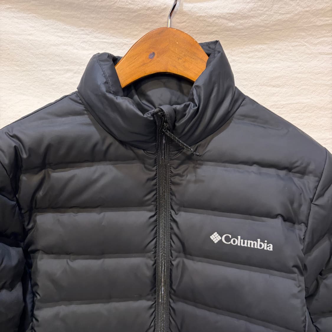 컬럼비아 블랙 경량 패딩 자켓 상품이미지2
