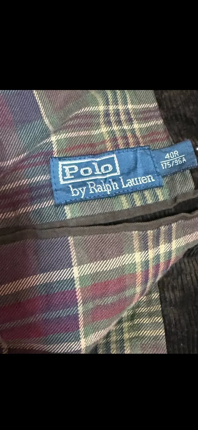 폴로 랄프로렌 빈티지 브라운 코듀로이 자켓 상품이미지4