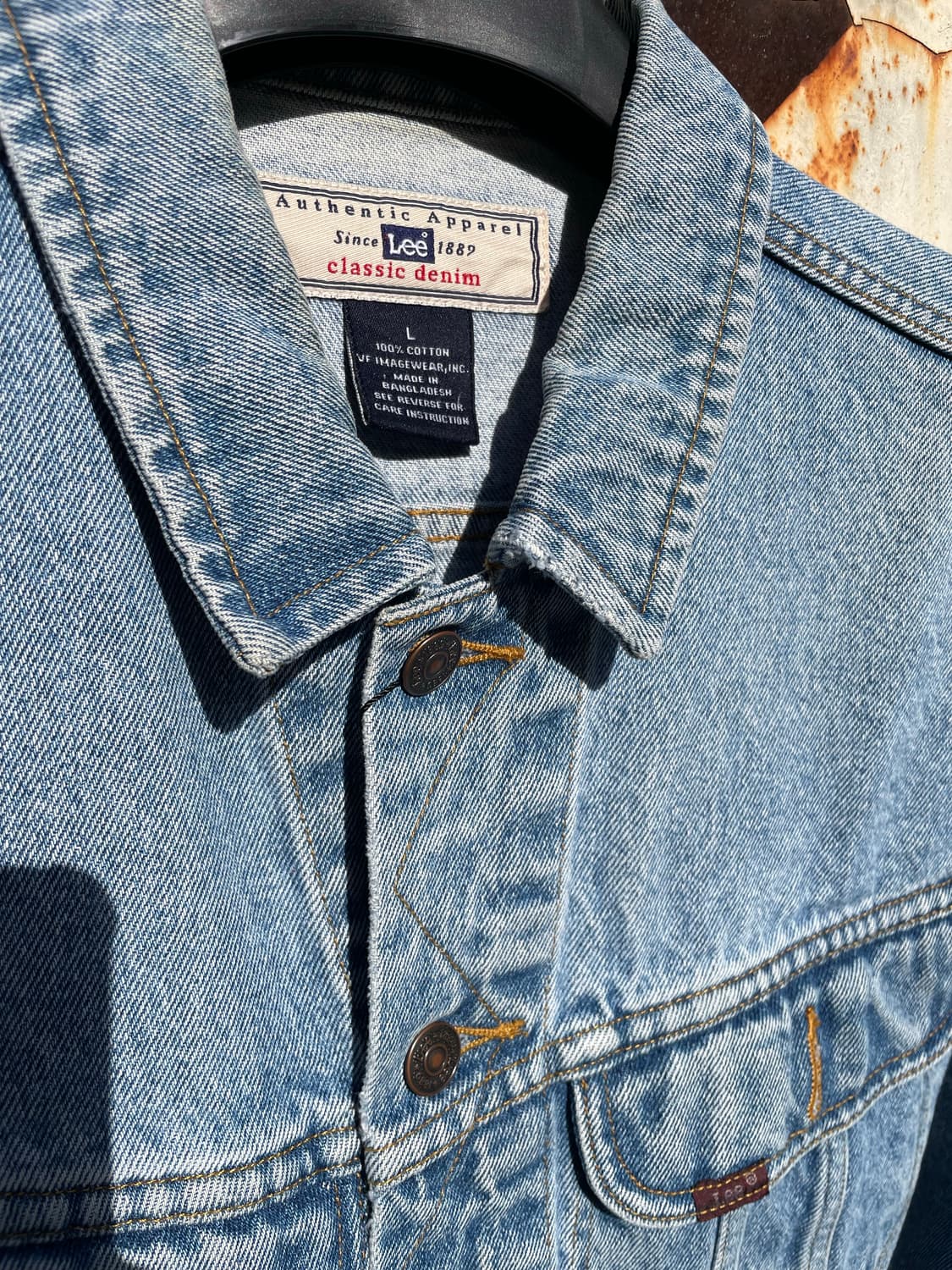90's LEE 데님 자켓 상품이미지3