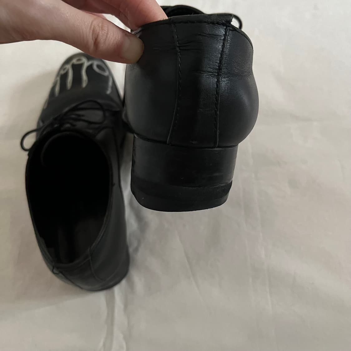 toe printing derby shoes 상품이미지5