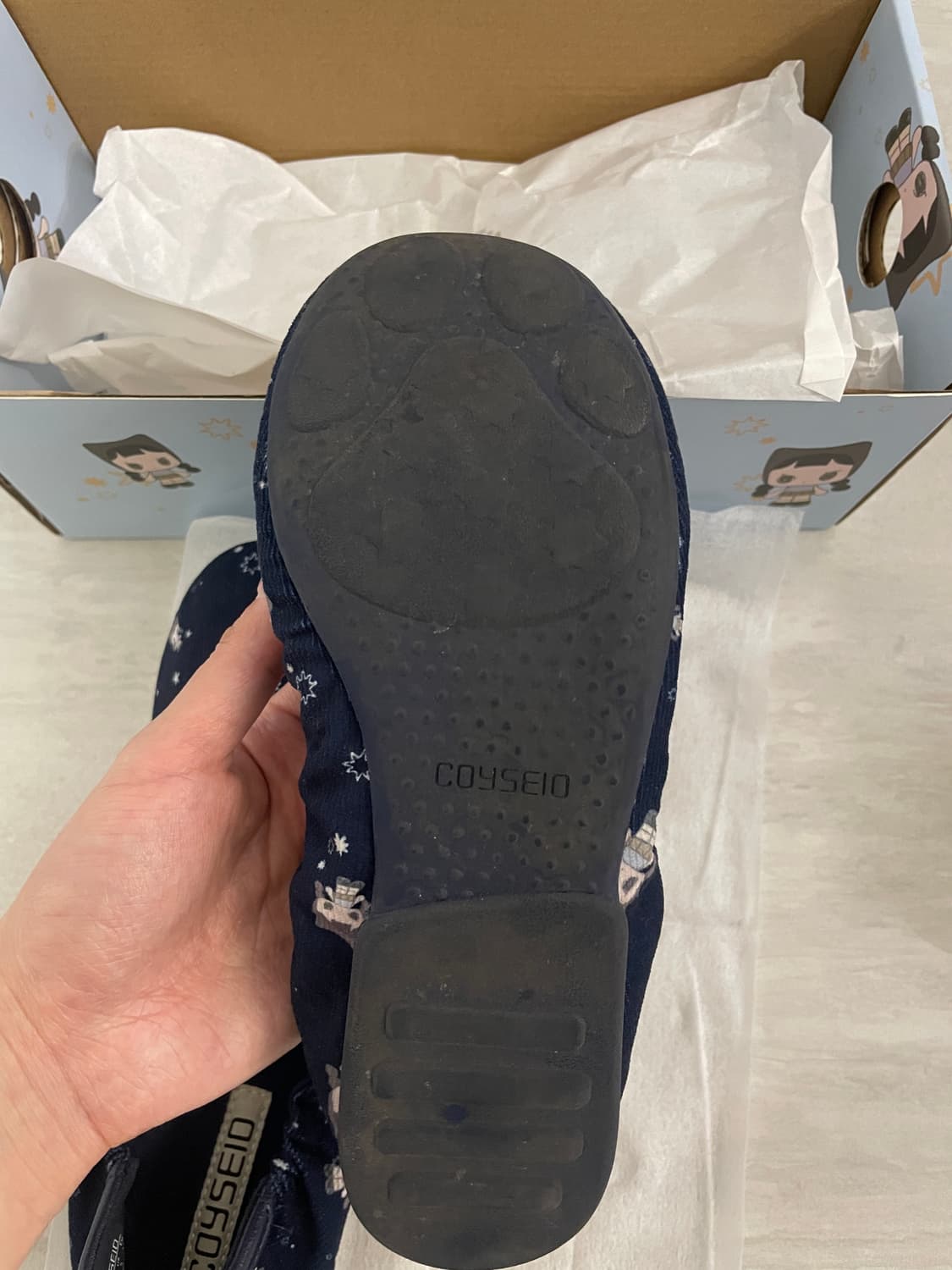 코이세이오 셔링 플랫슈즈 상품이미지2