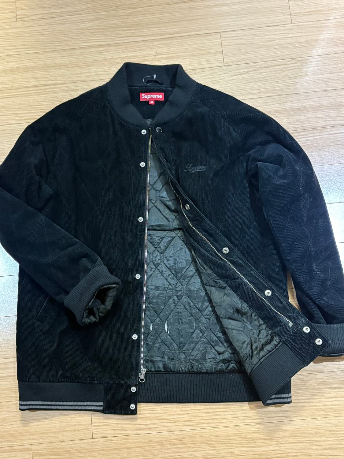 슈프림 코듀로이 바시티 자켓 상품이미지3