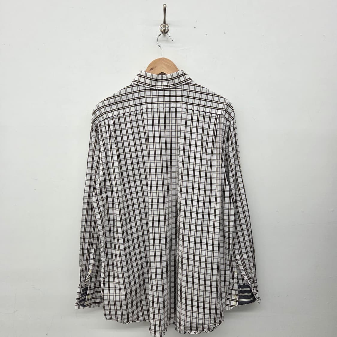 라코스테 체크 긴팔 셔츠 남XL 상품이미지5