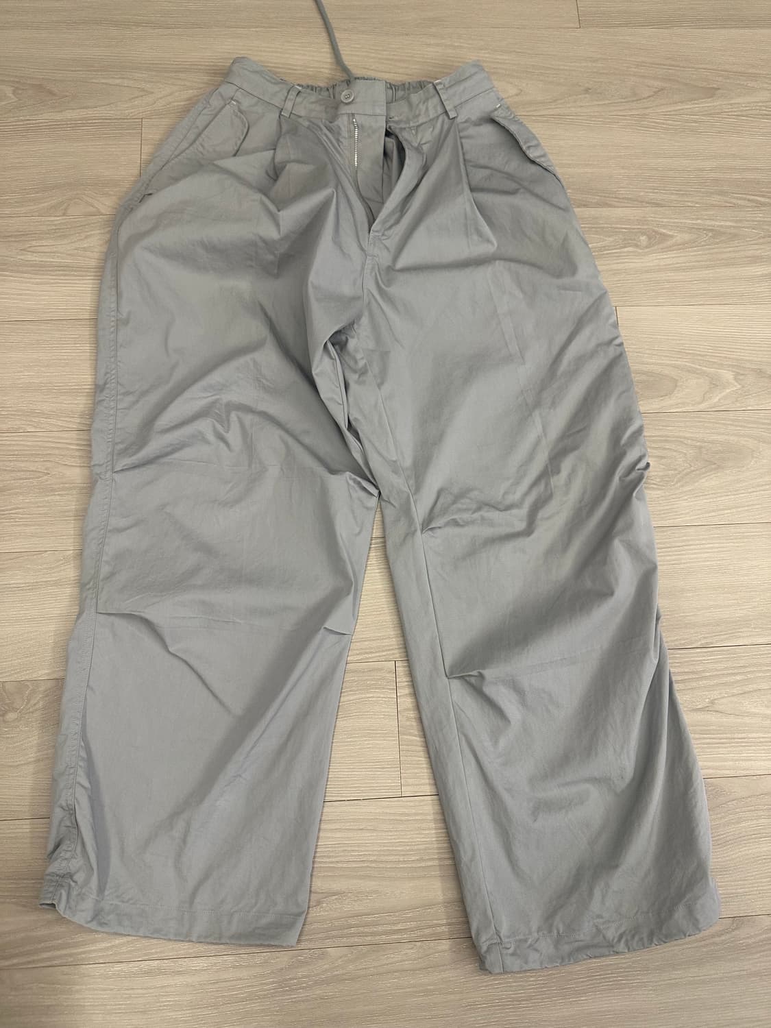 노운 wide multi pants (cement) 1사이즈 상품이미지2
