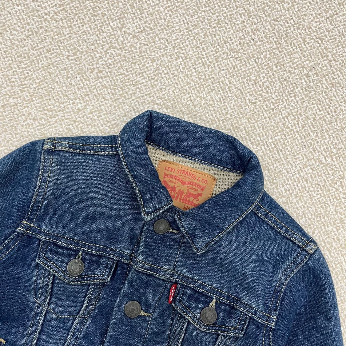[24M] 리바이스 키즈 유아동 트러커 데님 청자켓 4133 상품이미지5